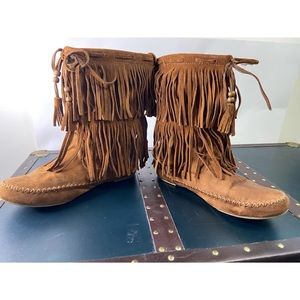 Women’s Mossimo Supply Co. Fringe Booties